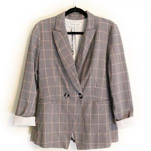 RACHEL ZOE Double Breasted Blazer Size Medium